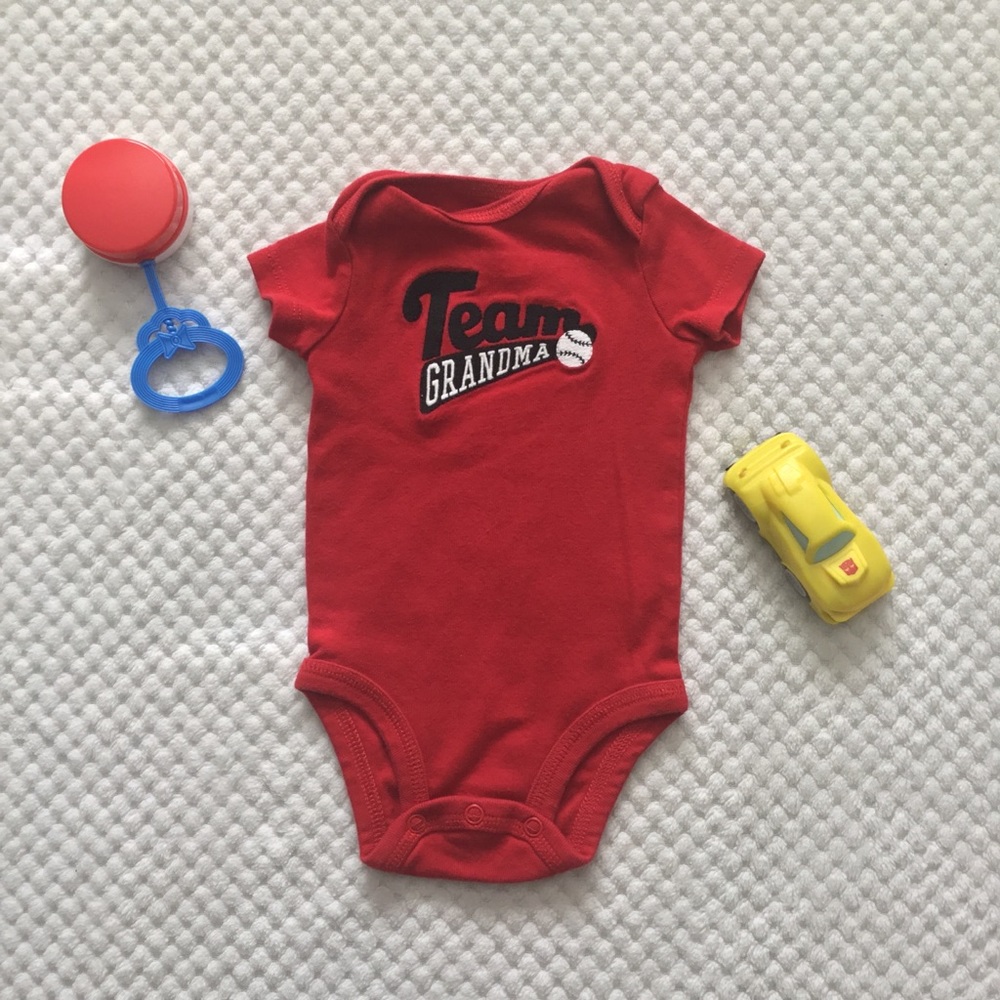 CARTER’S Team a Grandma ONESIE Size 3 month NWOT